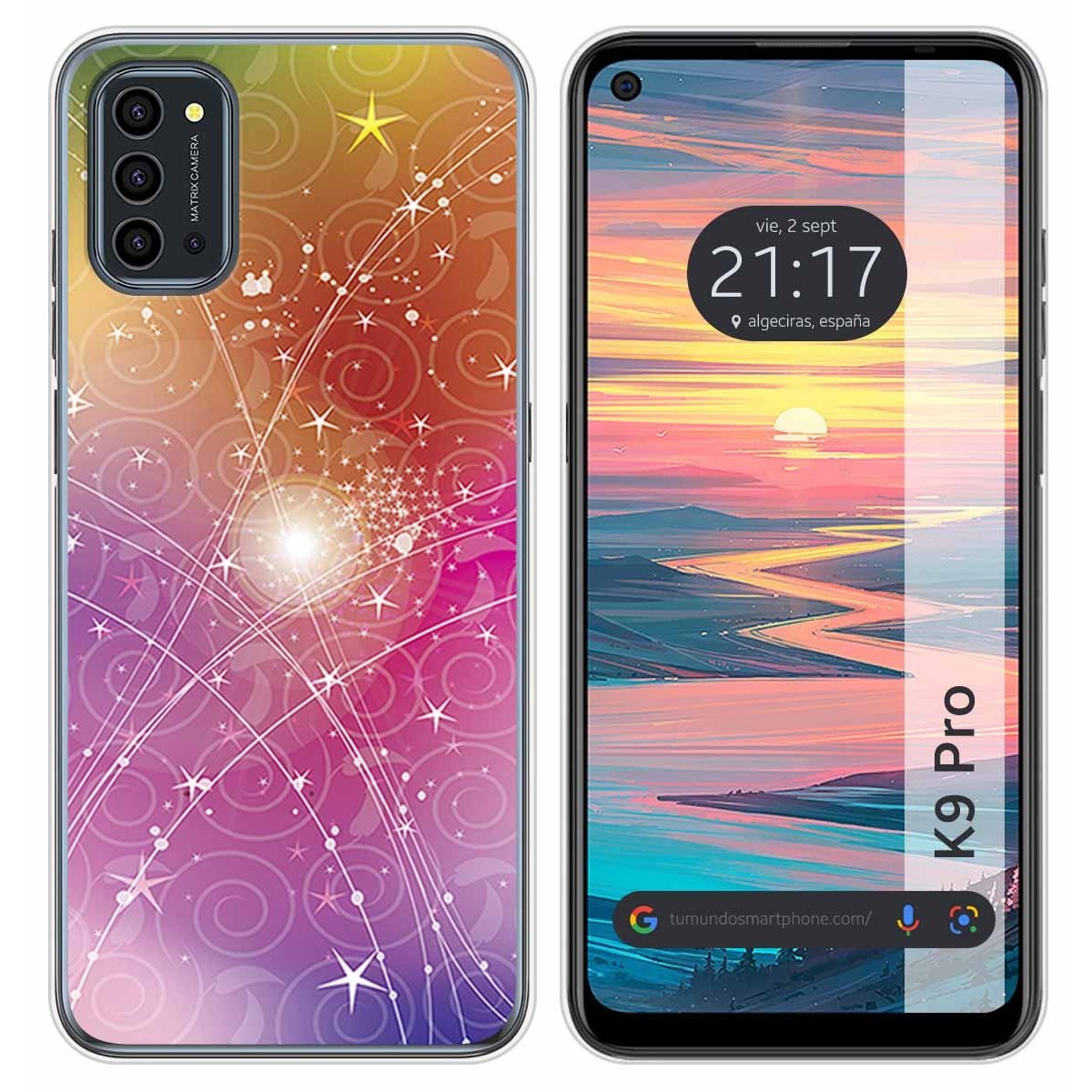 Funda Silicona para Oukitel K9 Pro diseño Abstracto Dibujos