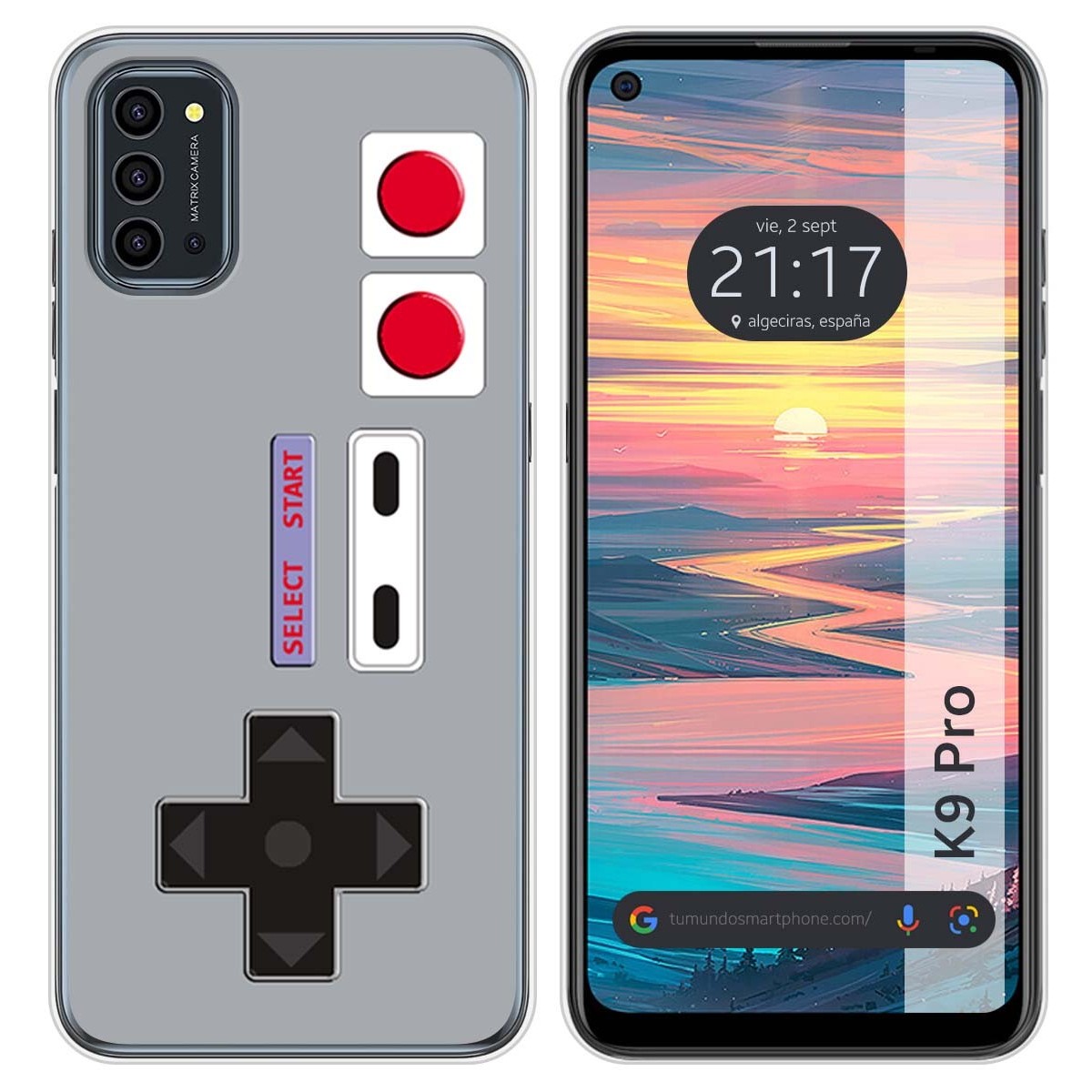 Funda Silicona para Oukitel K9 Pro diseño Consola Dibujos