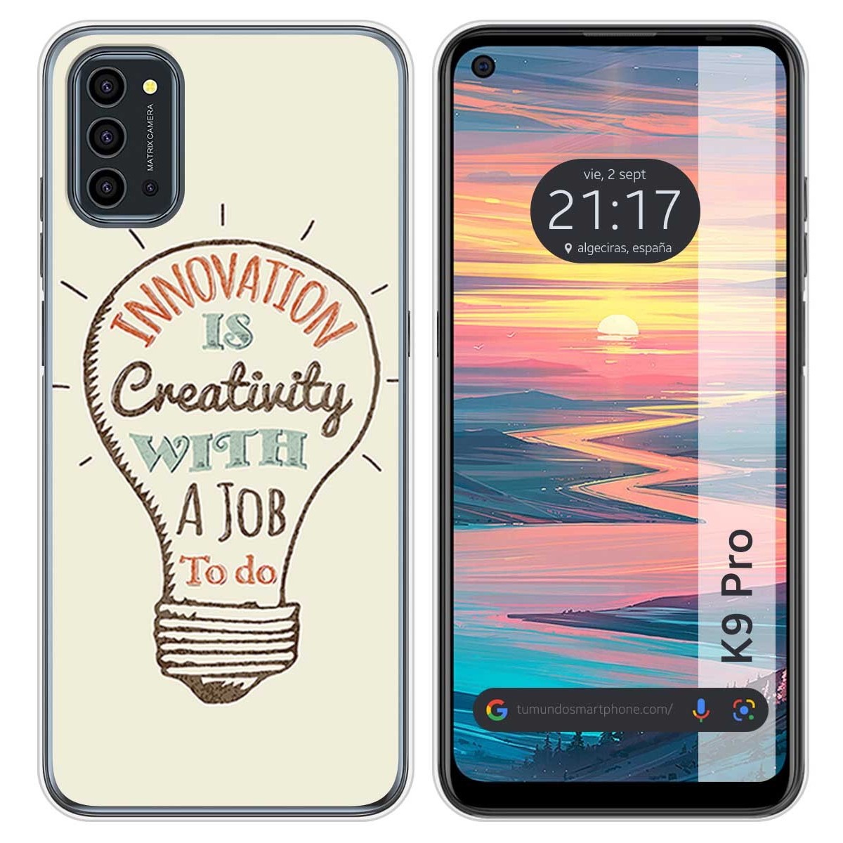 Funda Silicona para Oukitel K9 Pro diseño Creativity Dibujos
