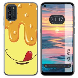 Funda Silicona para Oukitel K9 Pro diseño Helado Vainilla Dibujos