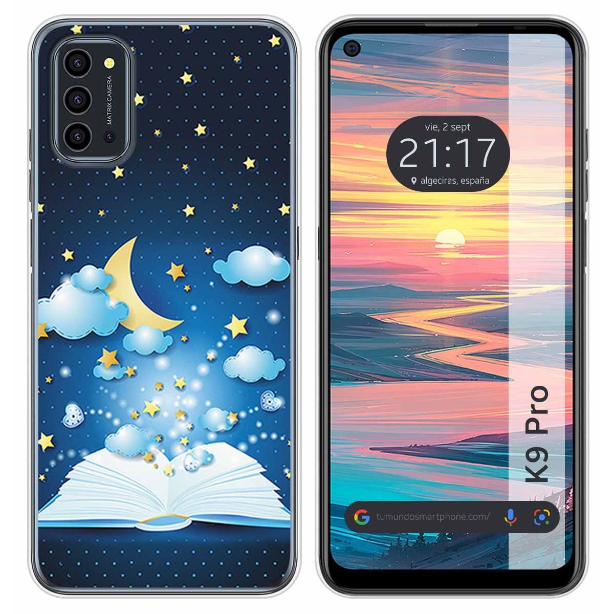 Funda Silicona para Oukitel K9 Pro diseño Libro Cuentos Dibujos