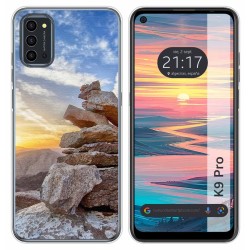 Funda Silicona para Oukitel K9 Pro diseño Sunset Dibujos