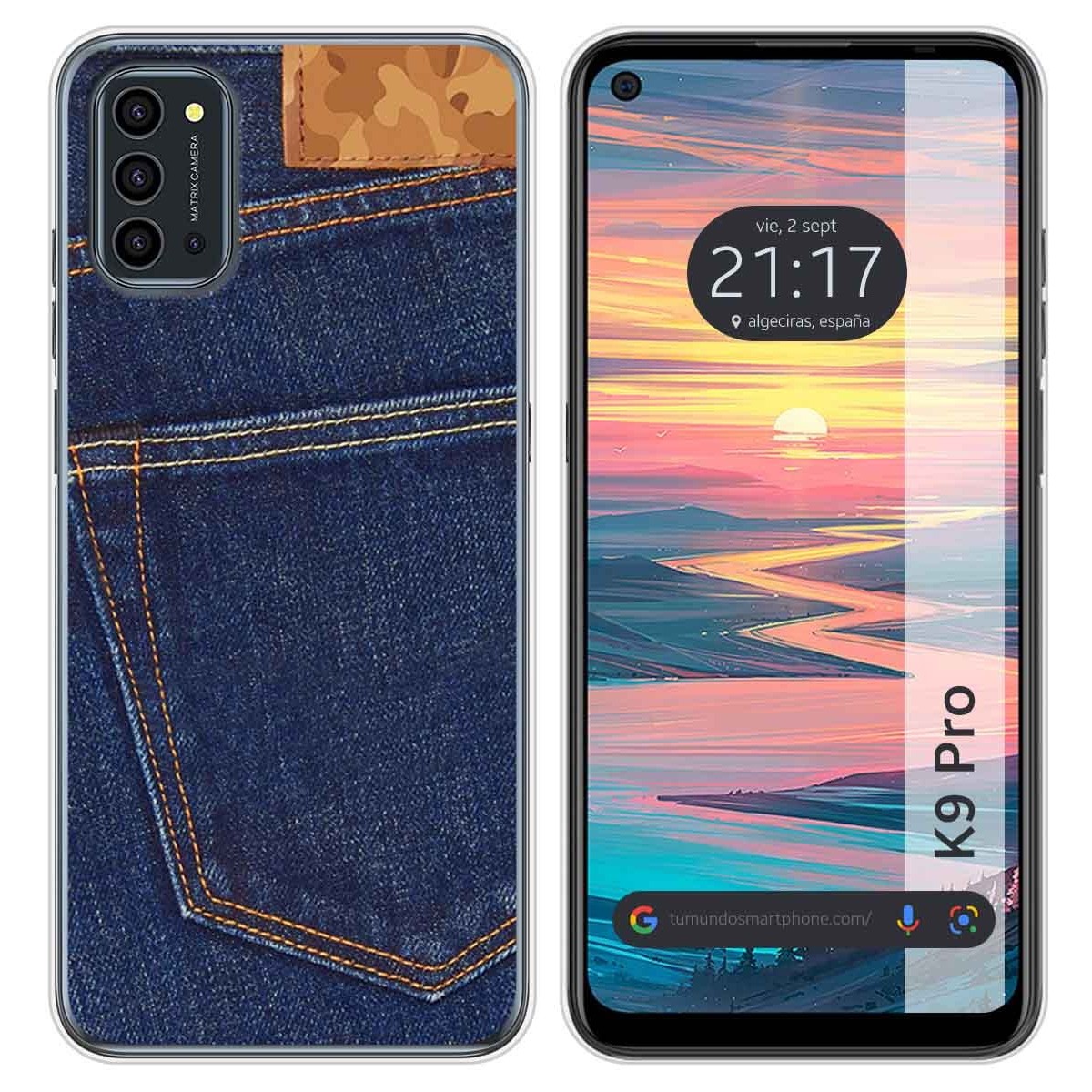 Funda Silicona para Oukitel K9 Pro diseño Vaquero Dibujos