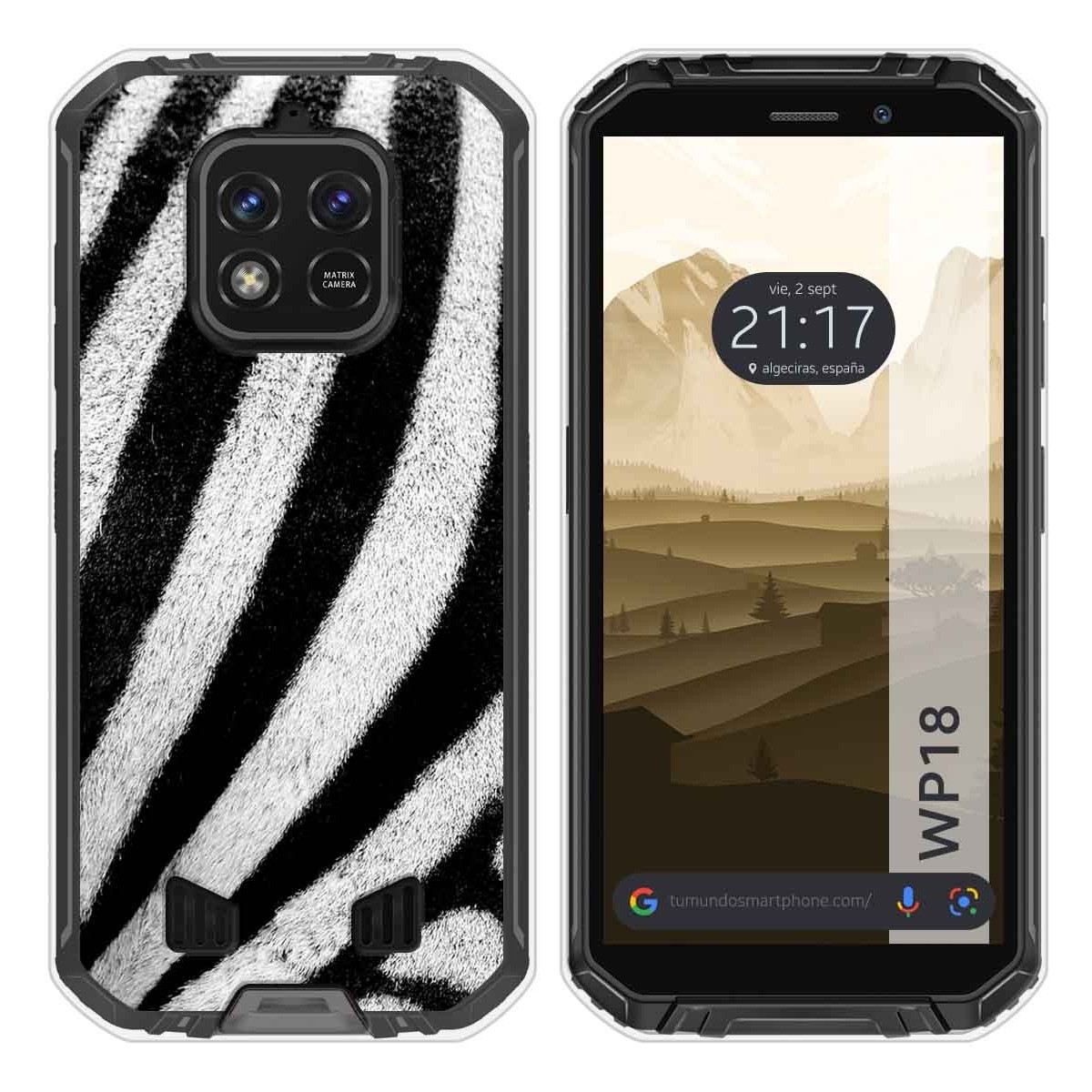 Funda Silicona para Oukitel WP18 (2022) diseño Animal 02 Dibujos