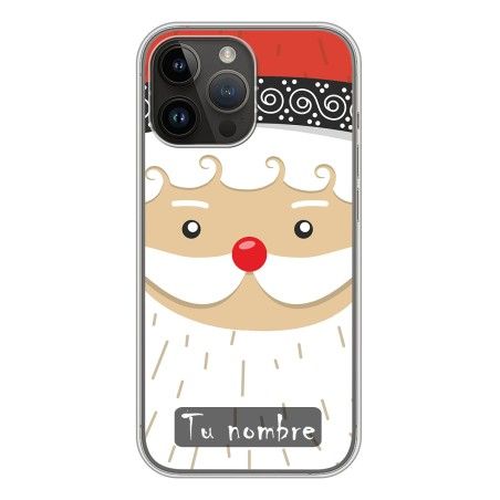 Funda Silicona Navidad Cara Santa
