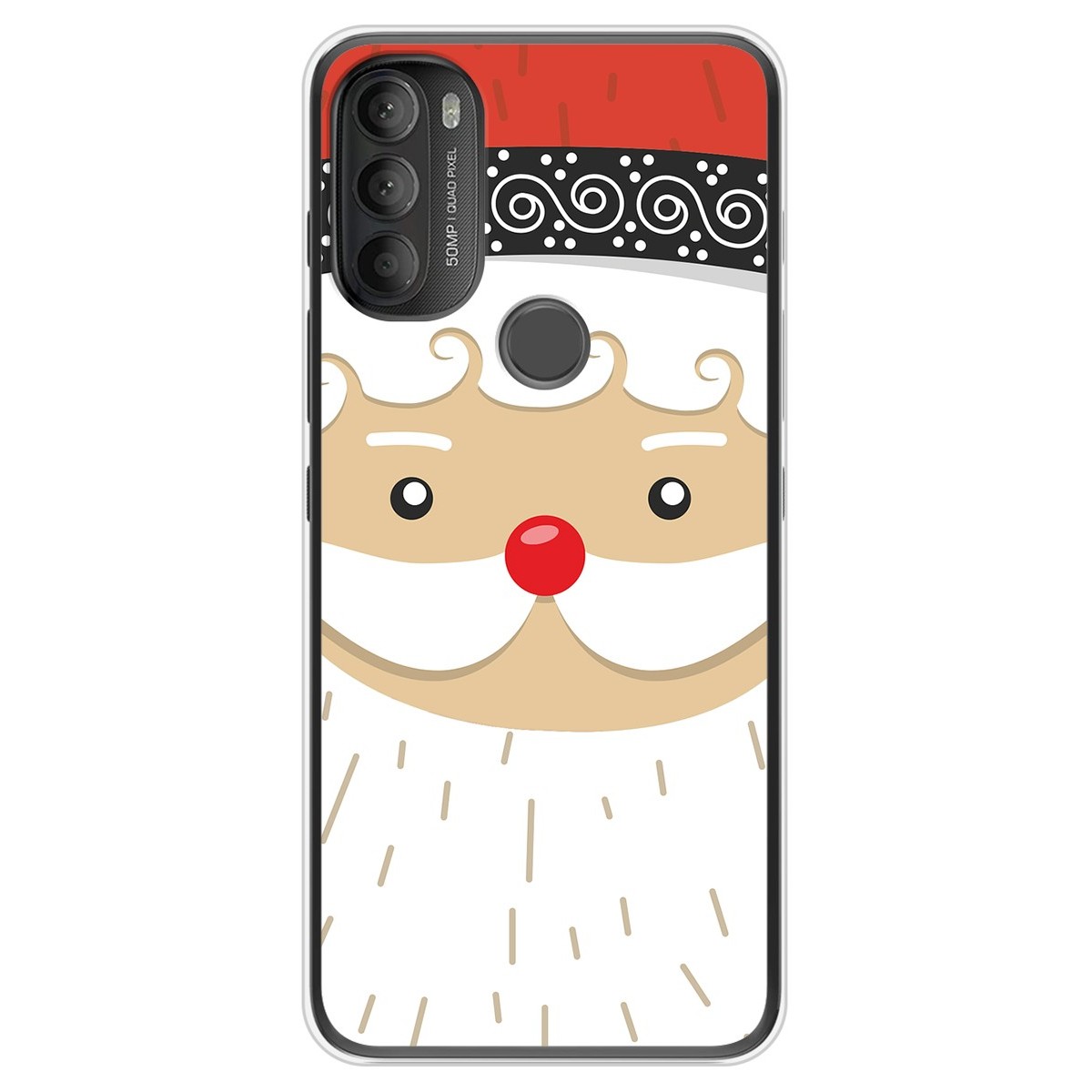 Funda Silicona Navidad Cara Santa