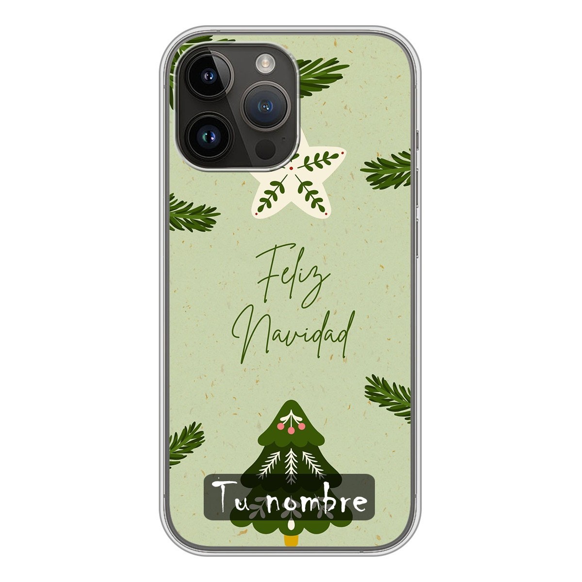 Funda Silicona Navidad Feliz Navidad