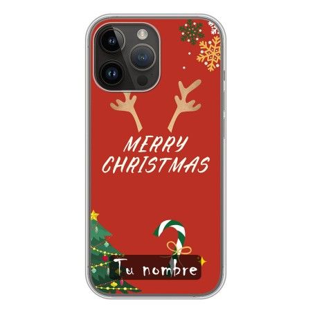 Funda Silicona Navidad Merry Christmas