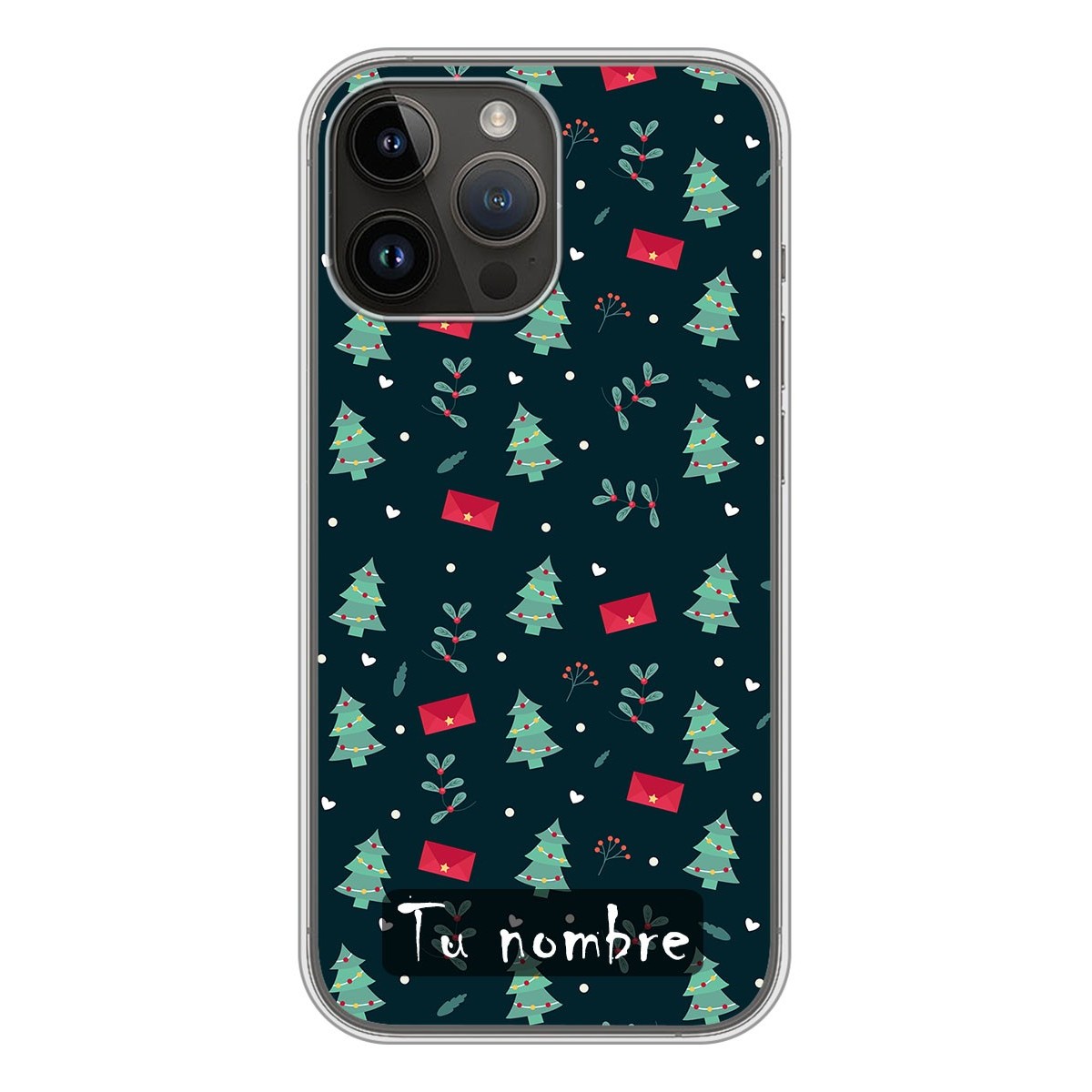 Funda Silicona Navidad Mosaico Arbol