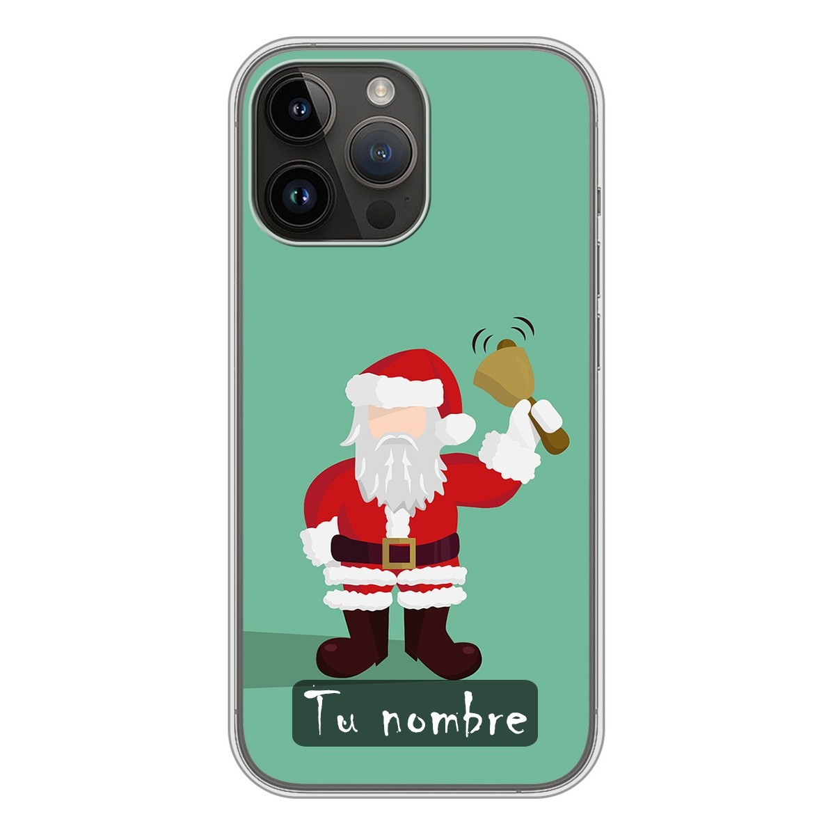 Funda Silicona Navidad Santa Campana