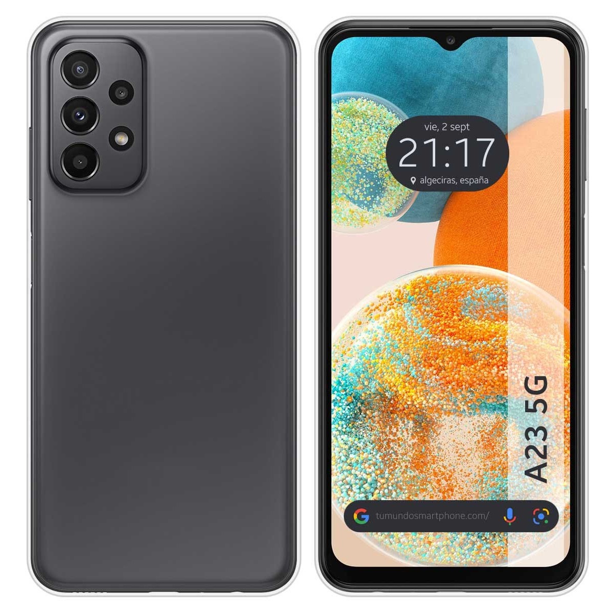 Funda Silicona Gel TPU Transparente para Samsung Galaxy A23 5G