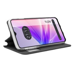 Funda Libro Soporte con Ventana para Oppo A57s color Negra 2