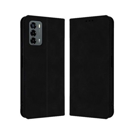 Funda Polipiel con tarjetero para ZTE Blade V40 Vita color Negra