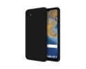 Funda Silicona Líquida Ultra Suave para ZTE Blade A71 color Negra