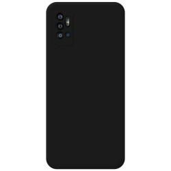 Funda Silicona Líquida Ultra Suave para ZTE Blade A71 color Negra 2
