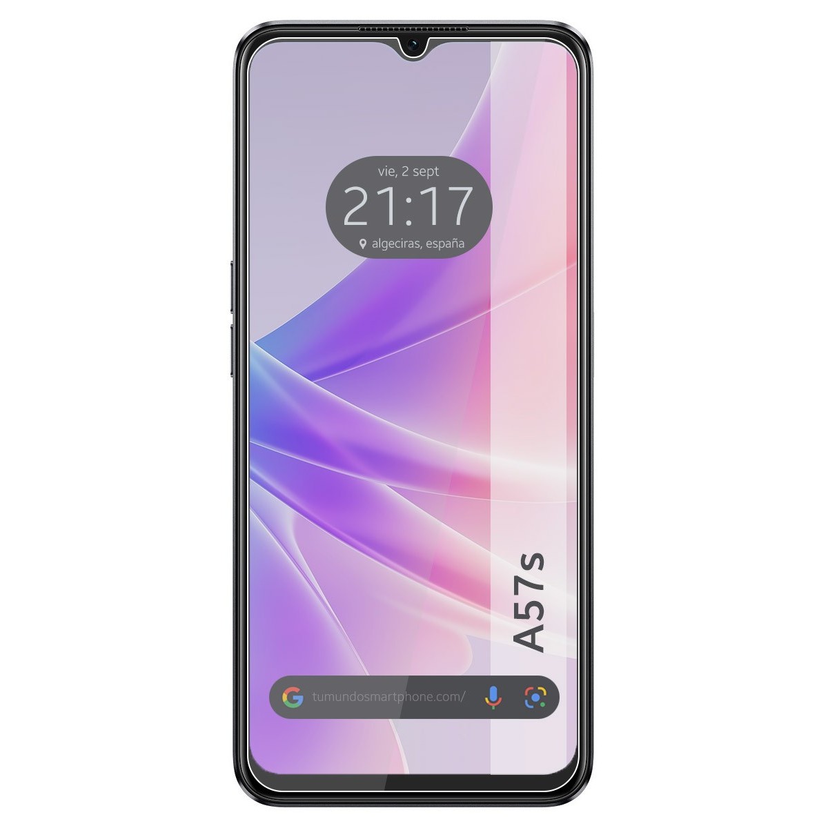 Protector Cristal Templado para Oppo A57s Vidrio