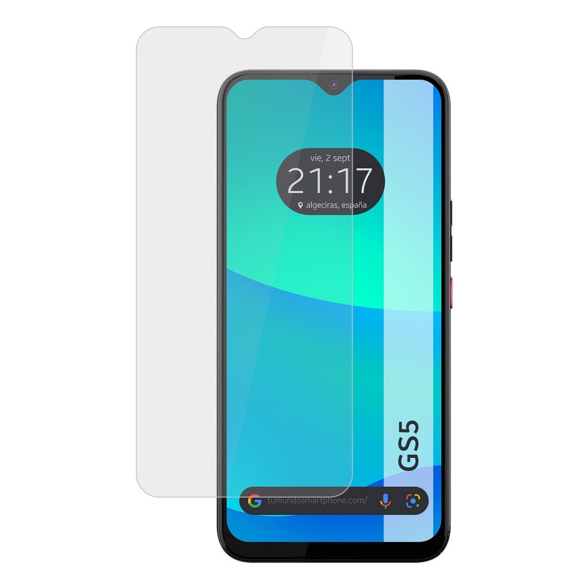 Protector Cristal Templado para Gigaset GS5 Vidrio