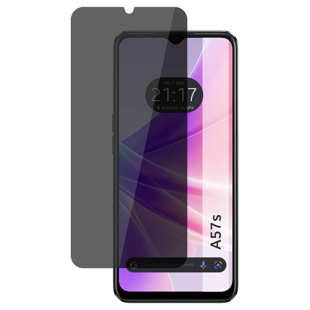 Protector Pantalla Hidrogel Privacidad Antiespías para Oppo A57s