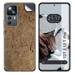 Pegatina Vinilo Autoadhesiva Textura Corcho para Xiaomi 12T / 12T Pro 5G