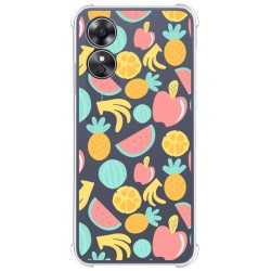 Funda Silicona Antigolpes para Oppo A17 diseño Frutas 02 Dibujos