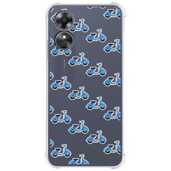 Funda Silicona Antigolpes para Oppo A17 diseño Scooter Dibujos