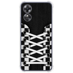 Funda Silicona Antigolpes para Oppo A17 diseño Zapatillas 03 Dibujos