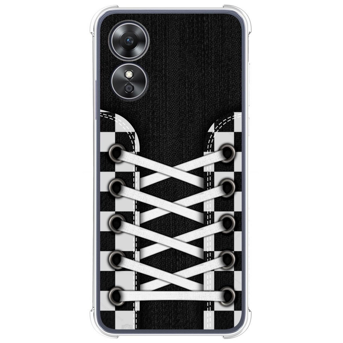 Funda Silicona Antigolpes para Oppo A17 diseño Zapatillas 03 Dibujos