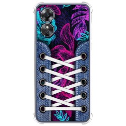 Funda Silicona Antigolpes para Oppo A17 diseño Zapatillas 07 Dibujos