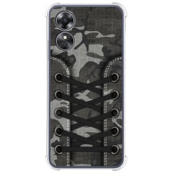 Funda Silicona Antigolpes para Oppo A17 diseño Zapatillas 15 Dibujos