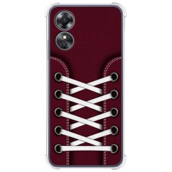 Funda Silicona Antigolpes para Oppo A17 diseño Zapatillas 17 Dibujos