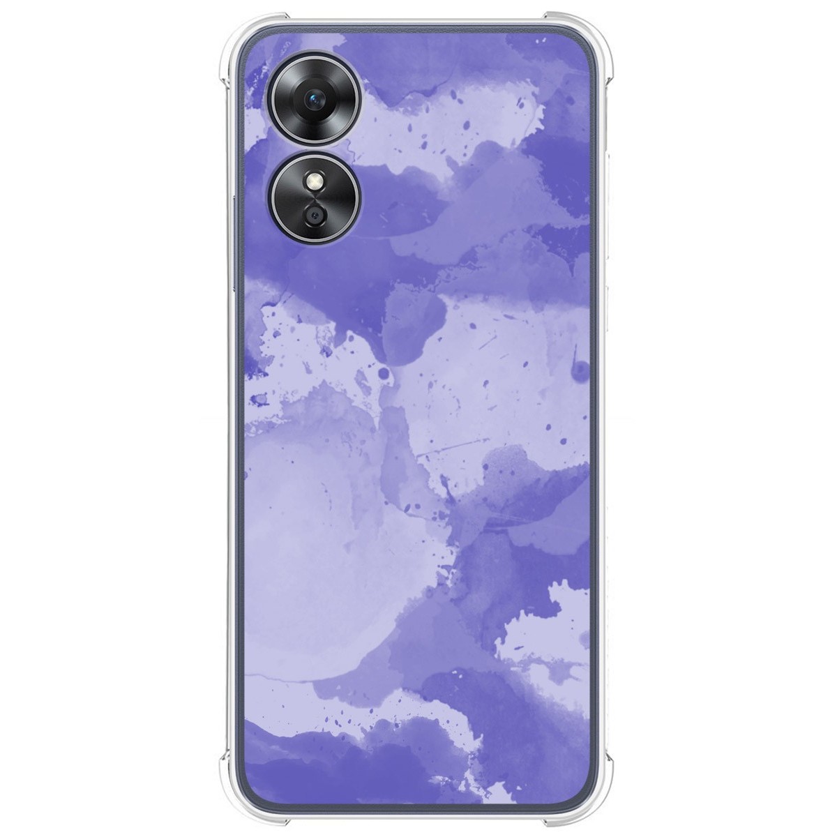 Funda Silicona Antigolpes para Oppo A17 diseño Acuarela 01 Dibujos