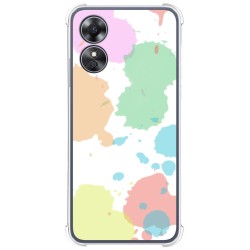 Funda Silicona Antigolpes para Oppo A17 diseño Acuarela 05 Dibujos