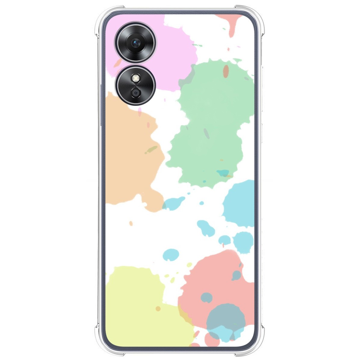 Funda Silicona Antigolpes para Oppo A17 diseño Acuarela 05 Dibujos