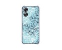 Funda Silicona Antigolpes para Oppo A17 diseño Flores 03 Dibujos