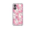 Funda Silicona Antigolpes para Oppo A17 diseño Flores 07 Dibujos