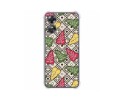 Funda Silicona Antigolpes para Oppo A17 diseño Flores 11 Dibujos