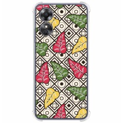 Funda Silicona Antigolpes para Oppo A17 diseño Flores 11 Dibujos