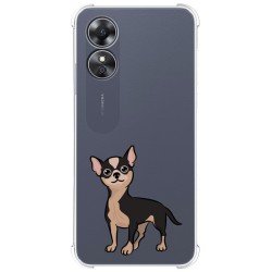 Funda Silicona Antigolpes para Oppo A17 diseño Perros 05 Dibujos