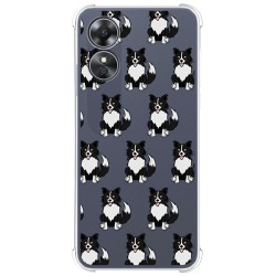 Funda Silicona Antigolpes para Oppo A17 diseño Perros 07 Dibujos