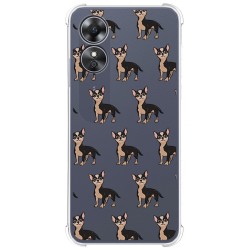 Funda Silicona Antigolpes para Oppo A17 diseño Perros 11 Dibujos