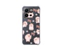 Funda Silicona Antigolpes para Vivo X80 Lite 5G diseño Cerdos Dibujos