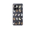 Funda Silicona Antigolpes para Vivo X80 Lite 5G diseño Perros Dibujos