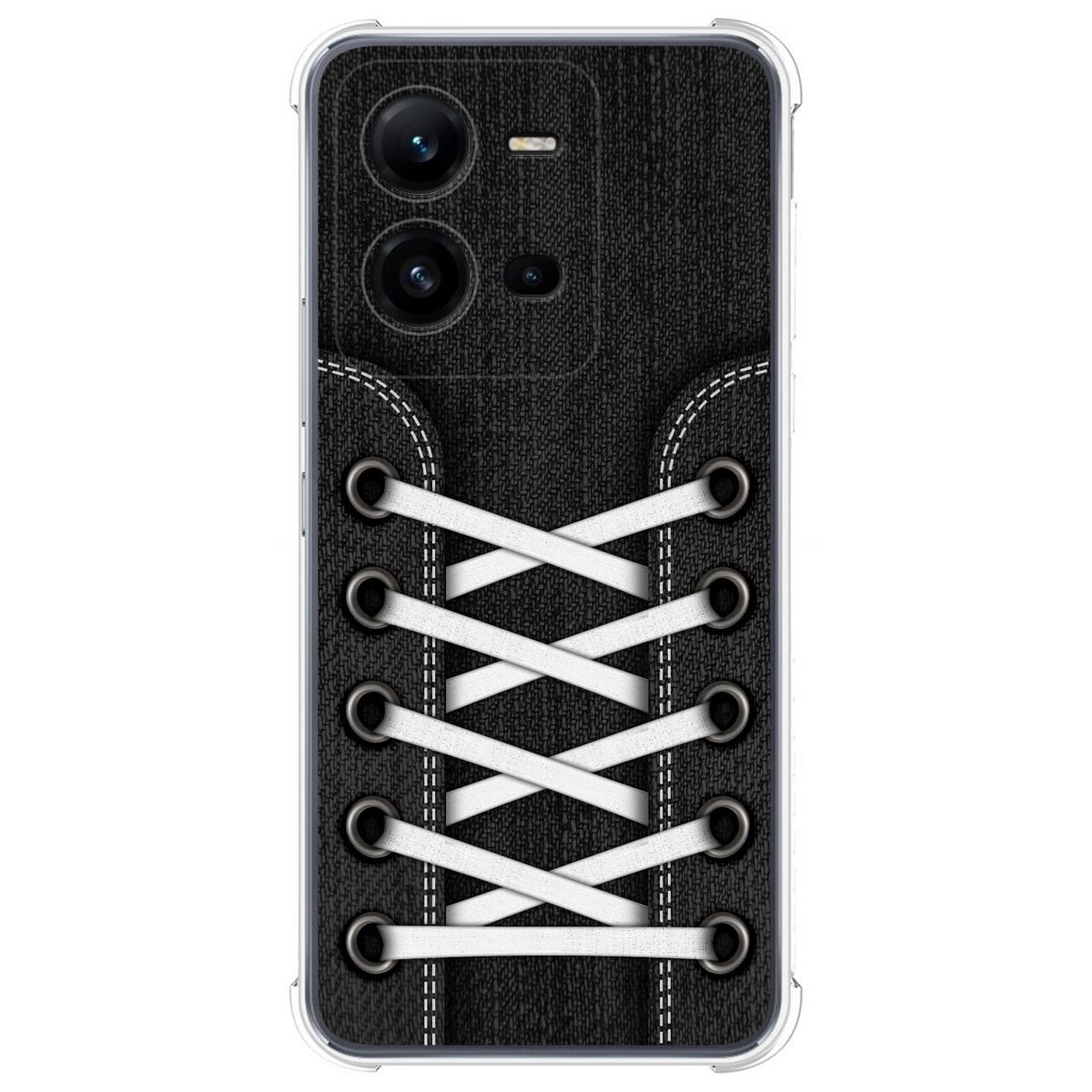 Funda Silicona Antigolpes para Vivo X80 Lite 5G diseño Zapatillas 02 Dibujos