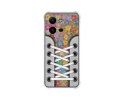 Funda Silicona Antigolpes para Vivo X80 Lite 5G diseño Zapatillas 05 Dibujos
