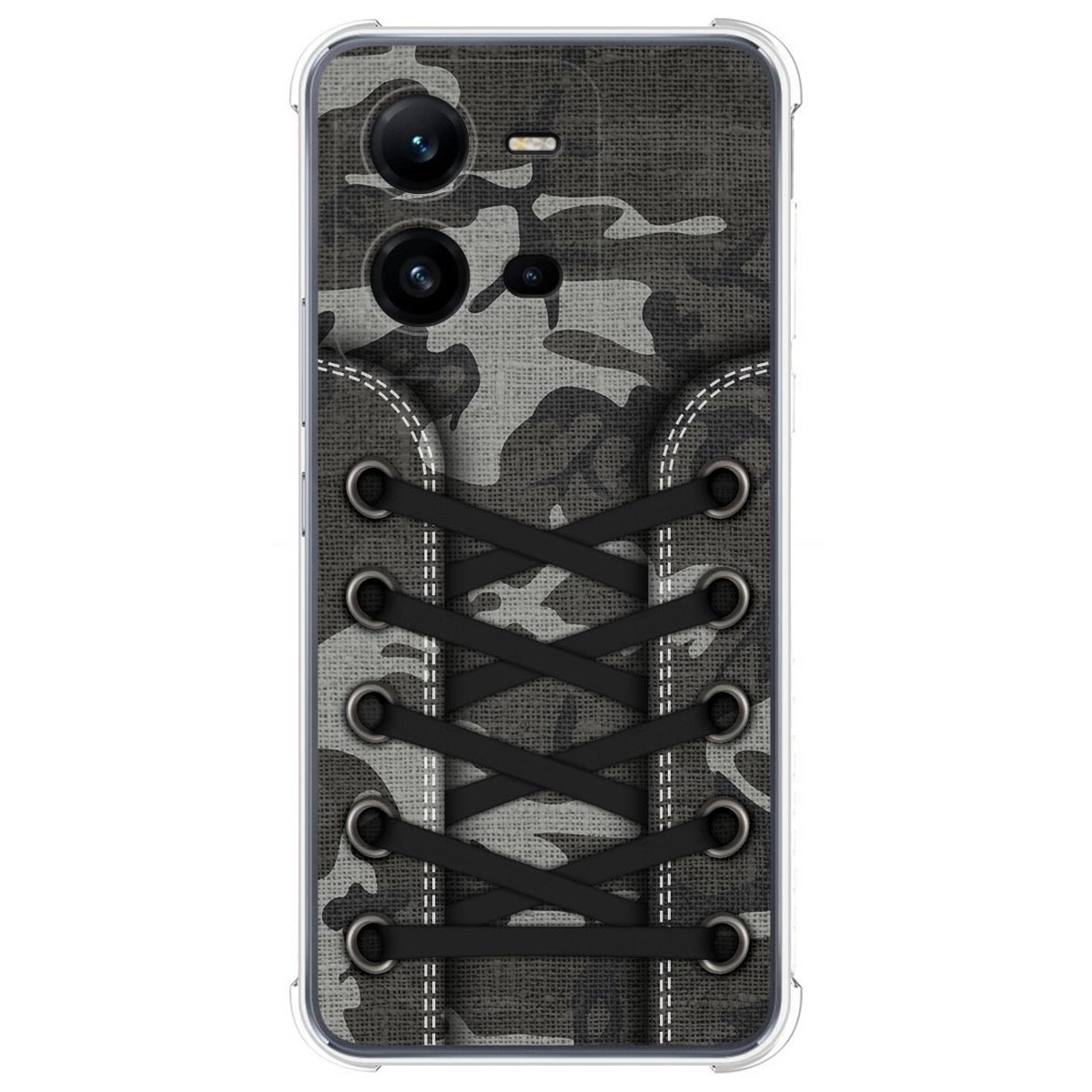 Funda Silicona Antigolpes para Vivo X80 Lite 5G diseño Zapatillas 15 Dibujos