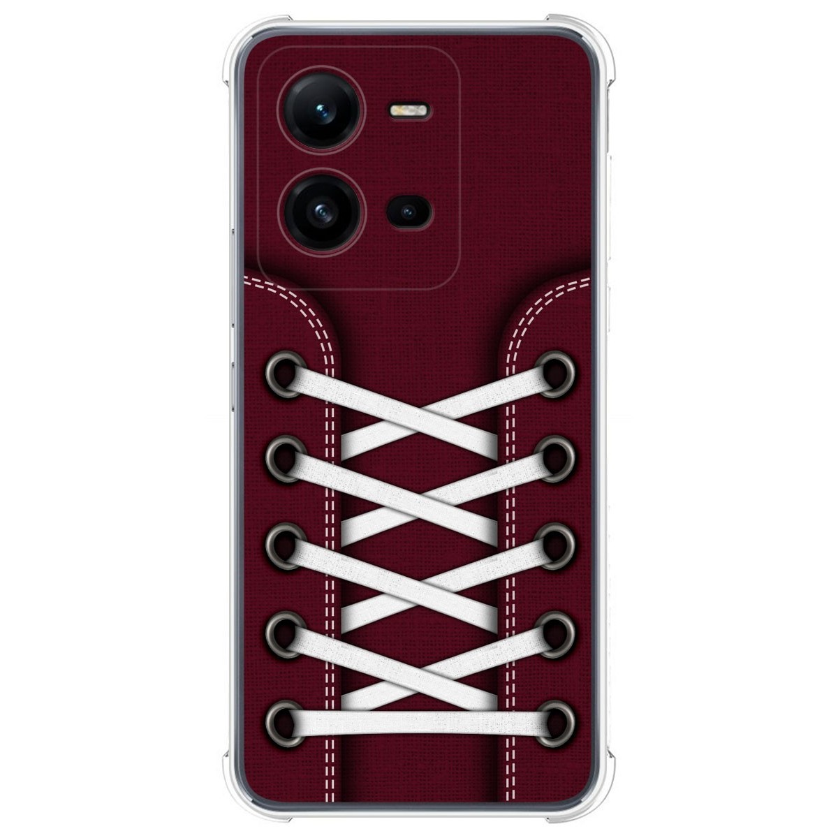 Funda Silicona Antigolpes para Vivo X80 Lite 5G diseño Zapatillas 17 Dibujos