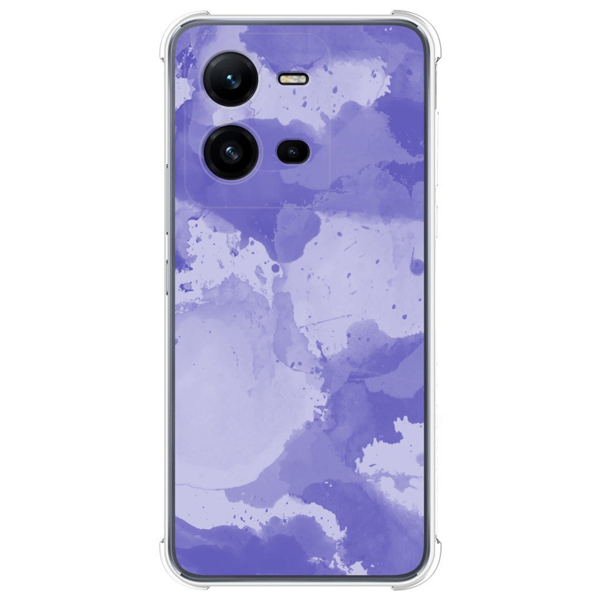 Funda Silicona Antigolpes para Vivo X80 Lite 5G diseño Acuarela 01 Dibujos