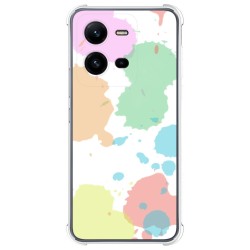 Funda Silicona Antigolpes para Vivo X80 Lite 5G diseño Acuarela 05 Dibujos
