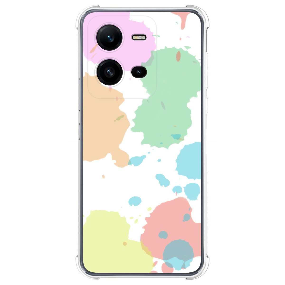 Funda Silicona Antigolpes para Vivo X80 Lite 5G diseño Acuarela 05 Dibujos