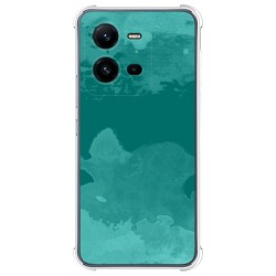 Funda Silicona Antigolpes para Vivo X80 Lite 5G diseño Acuarela 06 Dibujos